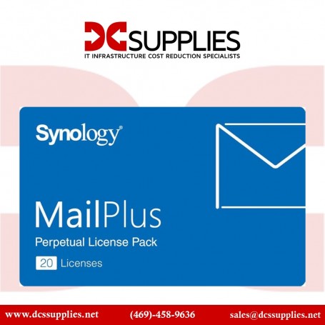 Synology MAILPLUS20LIC MailPlus 20-User License Pack (Perpetual) (MAILPLUS20LIC)