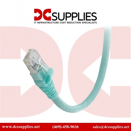 Belkin F2CP003-03AQ-LS 3 ft. Cat 6A Aqua Cat. 6a Snagless Patch Cable (F2CP003-03AQ-LS)