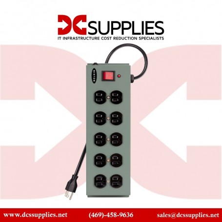 Belkin F9D1000-15 10-Outlet Metal SurgeMaster (F9D1000-15)