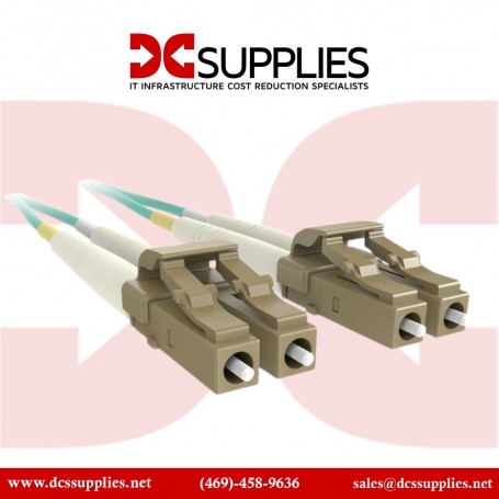 Belkin F2F402L7-10M-G Fiber Patch Cable LC/SC1 10 Gig Aqua 10M 50/125 (F2F402L7-10M-G)