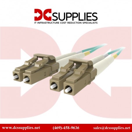 Belkin F2F402LL-05M-G 5M Lo MMF Aqua Fo Cable LC/LC 50/125 10GB (F2F402LL-05M-G)