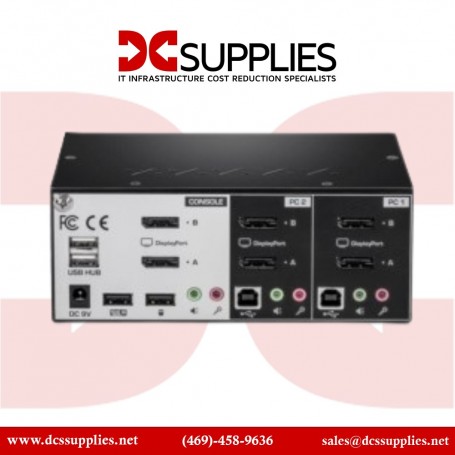 TRENDnet TK-240DP 2-Port Dual Monitor Display Port KVM Switch (TK-240DP)