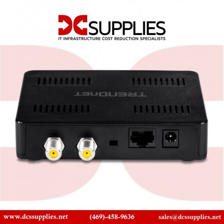 TRENDnet TMO-311C MoCA 2.0 Ethernet over Coax Adapter Media Converter (TMO-311C)