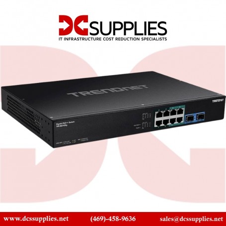 TRENDnet TPE-BG102g Gigabit PoE Ethernet Switch 10 Port (TPE-BG102g)