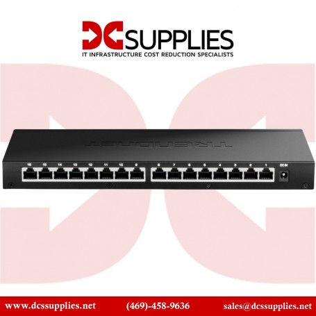 TRENDnet RB-TEG-S3160 Unmanaged Desktop Network Ethernet Switch 16 Port (RB-TEG-S3160)