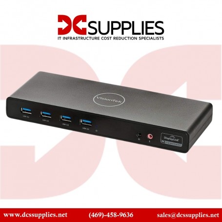 VisionTek 901005 VT4000 USB C Docking Station Dual 4K Displays (901005)