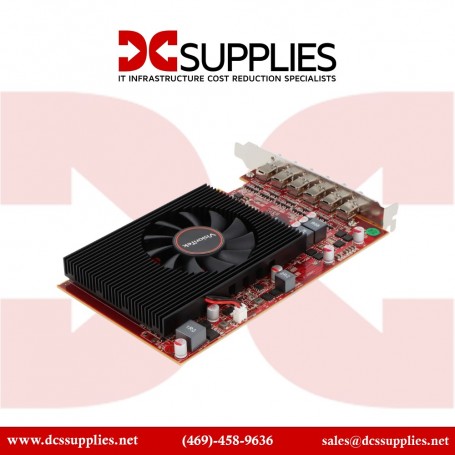 VisionTek 900880 Radeon 7750 6M 2GB GDDR5 Graphics Card with 6 Mini DisplayPorts (900880)
