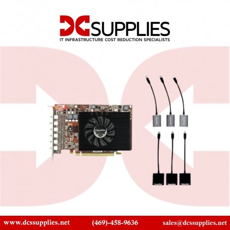 VisionTek 900882 Radeon 7800M 2GB GDDR5 Graphics Card with 6 Mini DisplayPorts (900882)
