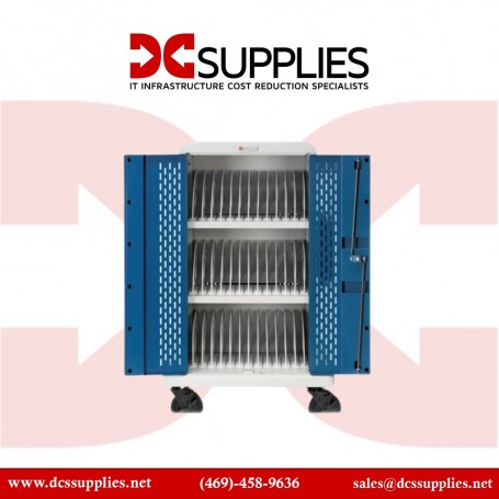 Bretford CORE24MSBP-CTTAG Charging Cart - 24 Devices - Secure Mobility (CORE24MSBP-CTTAG)