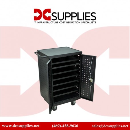 Sole Source LLTM24-B-SS Luxor Charging Cart for 24 Devices (LLTM24-B-SS)