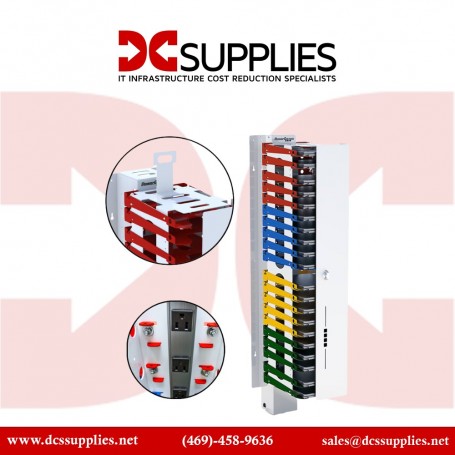 PowerGistics 1C200B Charging Tower 12 Devices, Wall-Mounted, Compact (1C200B)