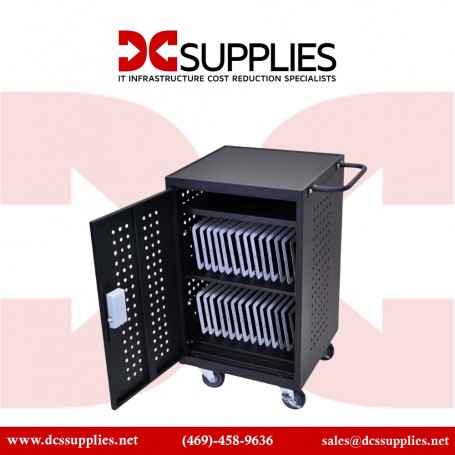 Sole Source Technology LLTM30-B Luxor 30 Charging Cart - Mobile (LLTM30-B-SS)