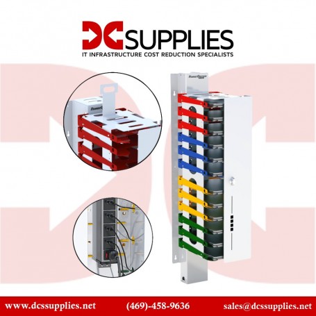 POWERGISTICS 1C201 Tower Charging Station 8-Shelf USB-C Charging (1C201)