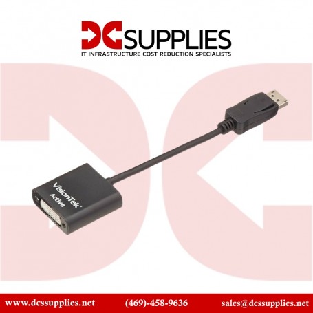 VisionTek 900340 DVI-D DisplayPort to SL Video Cable (900340)