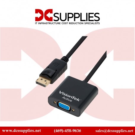VisionTek 900342 DisplayPort to VGA AV Cable M/F (900342)