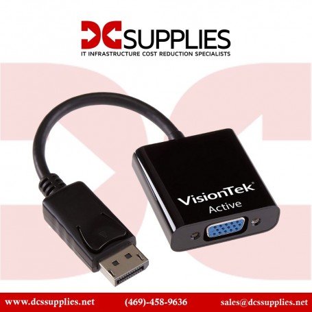 VisionTek 900342 DisplayPort to VGA AV Cable M/F (900342)