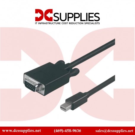 VisionTek 901217 Mini DisplayPort to VGA Active Cable 6 feet M/M (901217)