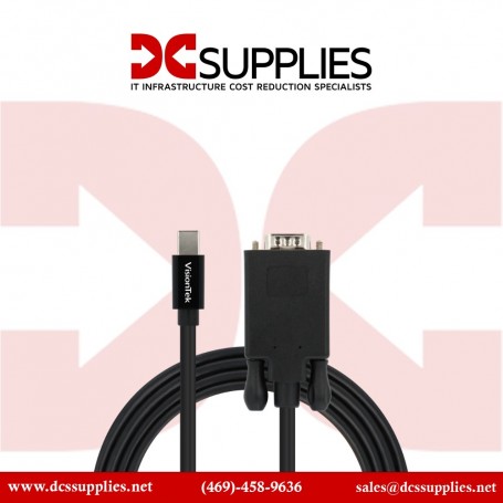 VisionTek 901217 Mini DisplayPort to VGA Active Cable 6 feet M/M (901217)