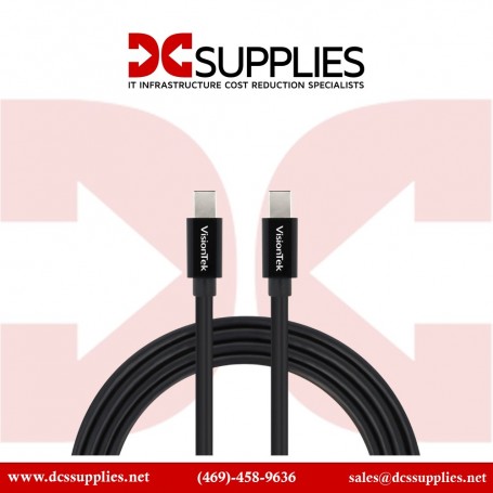 VisionTek 901213 Mini DisplayPort to Mini DisplayPort Cable 6ft (901213)