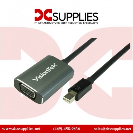 VisionTek 900917 Mini DisplayPort to VGA Active Cable M/F (900917)