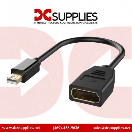 VisionTek 900835 Mini DisplayPort to DisplayPort Adapter M/F (900835)