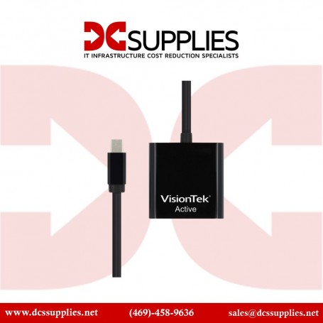VisionTek 900640 Mini DisplayPort to Dual Link DVI-D VGA Cable (900640)