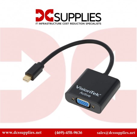 VisionTek 900343 Mini DisplayPort to VGA Active Cable M/F (900343)