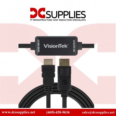 VisionTek 900822 HDMI to DisplayPort Active Cable 1.5M (900822)