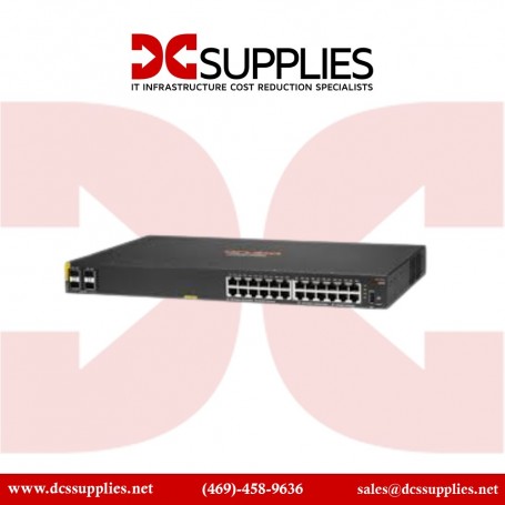 HPE R8N87-61021 Aruba 6000 Series 24-Port Gigabit PoE+ Ethernet Switch (R8N87-61021)