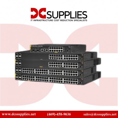 HPE R8N87-61001 Aruba 6000 Series 24-Port PoE+ Managed Ethernet Switc (R8N87-61001)