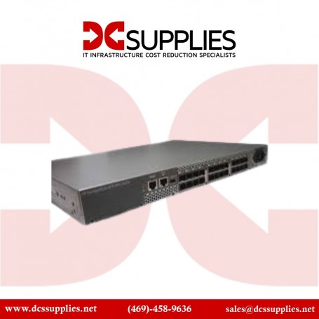 HPE AM867B 8-Port Managed Full Fabric Ports Enabled SAN Switch (Refurbished) (AM867B)