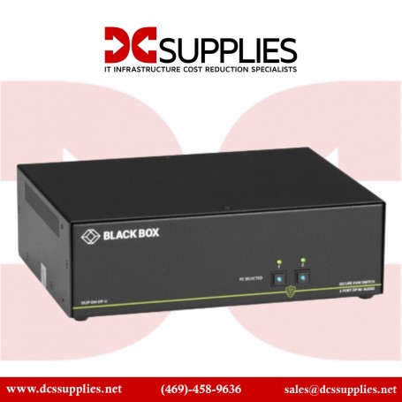 Black Box 2-Port Secure KVM Switch DP USB (SS2P-DH-DP-U)