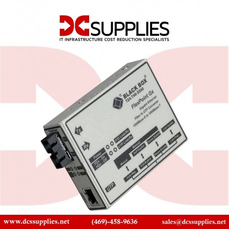 Black Box LMC1003A-R3 Flexpoint Modular Media Converter, Gigabit (LMC1003A-R3)