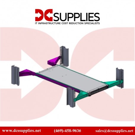 Mellanox MTEF-KIT-E Rack Installation Static Kit 1U Rack Mounting Kit (MTEF-KIT-E)