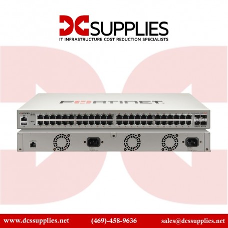 Fortinet FS-448E-FPOE 48 Ports Gigabit Ethernet Switch (FS-448E-FPOE)