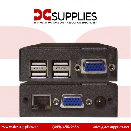Black Box ACU5051A Wizard SRX KVM VGA USB Audio over CATx Dual-Access Extender (ACU5051A)
