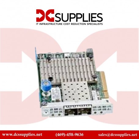HPE 633962-001 FlexFabric 526FLR Dual‑Port 10 GbE SFP+ Adapter (Refurbished) (633962-001)