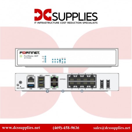 FORTINET FG-80F-BDL-950-12 FortiGate-80F Network Security Appliance Plus 1 Year (FG-80F-BDL-950-12)