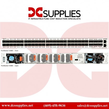 Fortinet FS-1048E Rack Mountable Managed Ethernet Switch 48 Ports (FS-1048E)