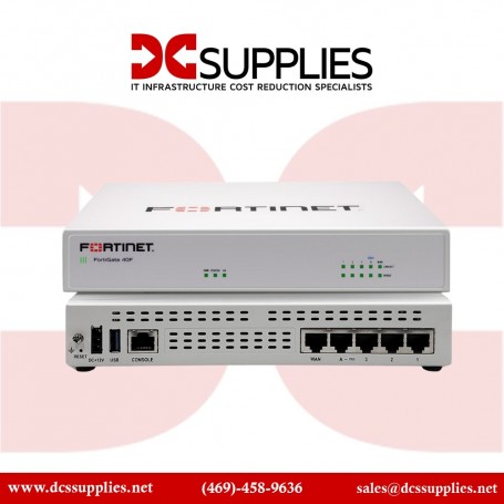Fortinet FG-40F-BDL-950-12 FortiGate-40F Firewall Appliance plus 1 Year (FG-40F-BDL-950-12)