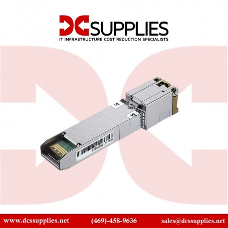 Fortinet FN-TRAN-SFP+GC Transceiver Module Compatible 10GBASE-T SFP+ Copper 30m RJ-45 (FN-TRAN-SFP+GC)