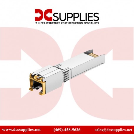 Fortinet FN-TRAN-SFP+GC Transceiver Module Compatible 10GBASE-T SFP+ Copper 30m RJ-45 (FN-TRAN-SFP+GC)