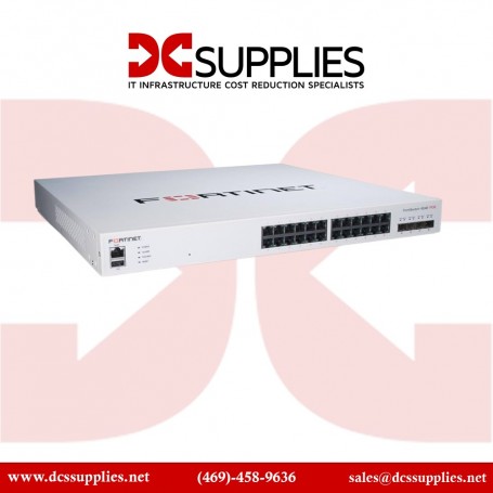 Fortinet FS-424E-FPOE Managed Gigabit Ethernet Switch 24 ports (FS-424E-FPOE)