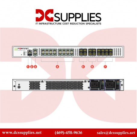 Fortinet FG-400F Forti Gate Firewall Appliance 18 Port (FG-400F)