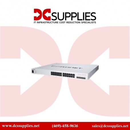 Fortinet FS-624F-FPOE FortiSwitch managed Ethernet Switch 24 port poe (FS-624F-FPOE)