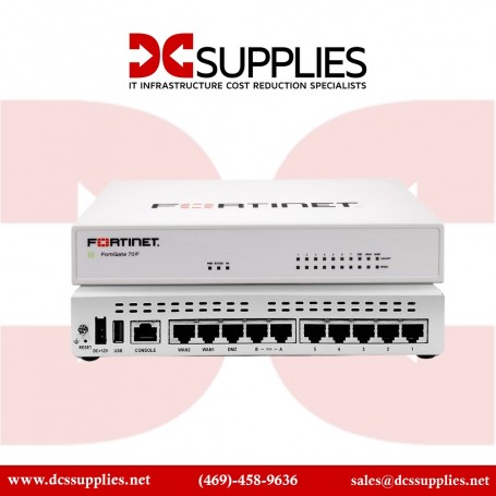 Fortinet FG-70F-BDL-809-36 Firewall appliance with 3 years FortiCare Premium Support (FG-70F-BDL-809-36)