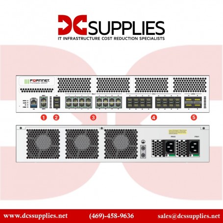 Fortinet FG-2601F Forti Gate security Firewall appliance 16 Port (FG-2601F)