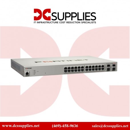 Fortinet FS-224D-FPOE Forti rack-mountable managed Ethernet switch 24 port (FS-224D-FPOE)