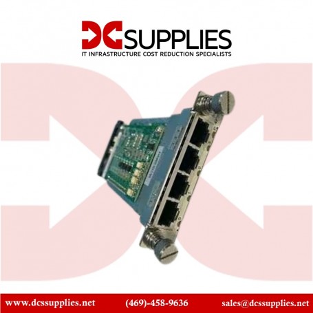 HPE JD620A MSR 4-Port Gigabit Ethernet Expansion Module – Refurbished (JD620A)