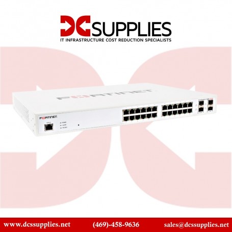 Fortinet FS-124E-FPOE Forti managed Ethernet switch 24 port (FS-124E-FPOE)